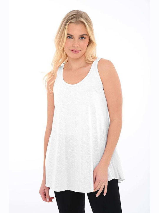 Bodymove Women's Tunic Dress White