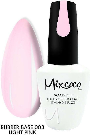 Mixcoco Base Coat for Regular Nail Polish Rubber 15ml