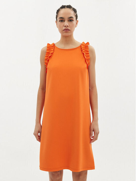 Joseph Ribkoff Καλοκαιρινό Φόρεμα Πορτοκαλί