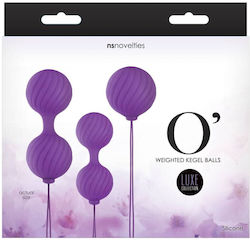 Luxe O' Kegel Balls Purple - Nstoys0690