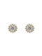 18 Carat Gold Eaxr25295g Rosette Earrings 18 Carat Gold Earrings