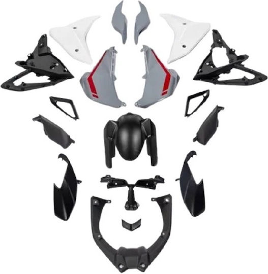 Комплект пластмасов обтекател Abs Yamaha Tracer 900 Gt 2018-2020