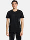 T-shirt Μαύρο
