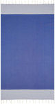 Aquablue Cotton Beach Towel with Fringes 180x90cm