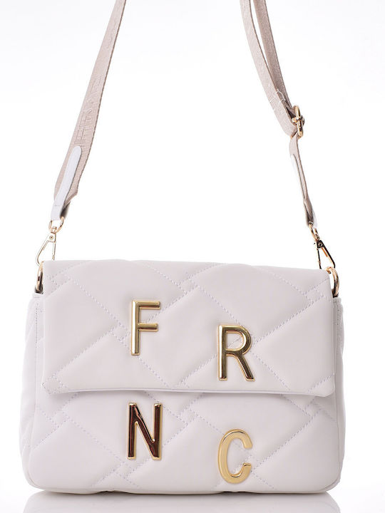 FRNC Geantă de damă Crossbody Albă