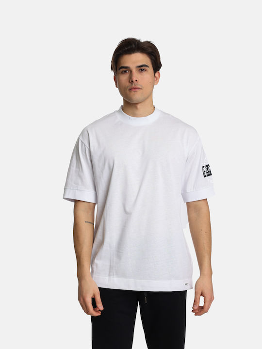 Paco & Co Ανδρικό T-shirt Κοντομάνικο Λευκό