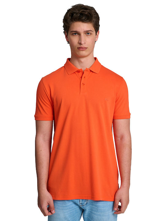 Staff Herren Shirt Polo Orange