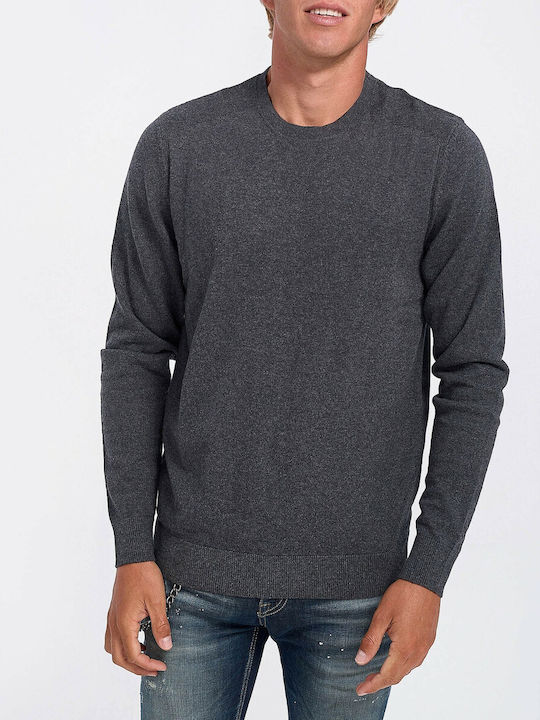 Selected Herren Langarm-Pullover Gray