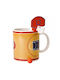 Winkee Becher Keramik Mehrfarbig