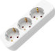 Muhler Power Strip 3 Positions with Cable 1.5m