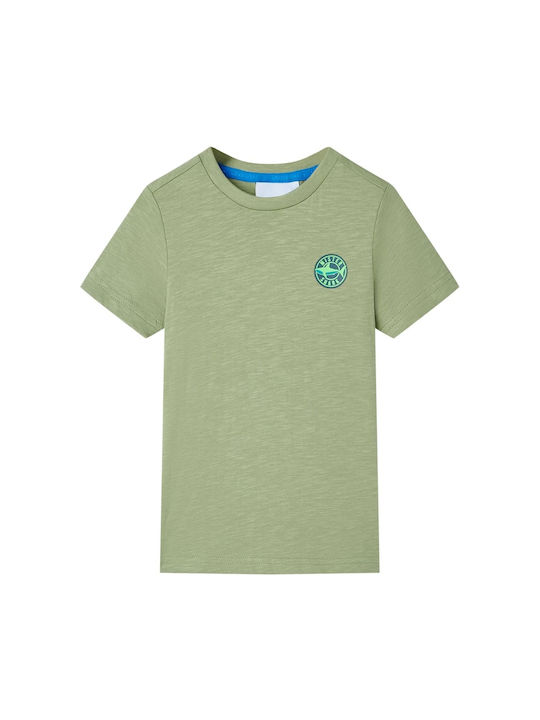 vidaXL Kids T-shirt Open Khaki