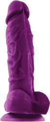 Coloursoft 5 Inch Soft Dildo Violet - Nstoys0646