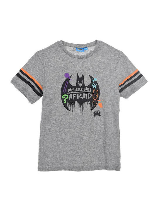 Superheroes T-Shirt Gray