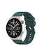 Strap Silicone Green (Huawei Watch GT2 / GT3 (42mm) / GT3 Pro (43mm)Honor Magic Watch 2Realme Watch 2)