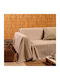 Melinen Ophelia Ριχτάρι Πολυθρόνας 180x180εκ. Beige 20003528