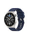 Curea Silicon Albastru marin (Huawei Watch GT2 / GT3 (42mm) / GT3 Pro (43mm)Honor Magic Watch 2 Realme Watch 2)