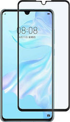 Full Face Tempered Glass Μαύρο (Huawei P30)