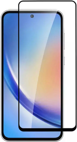 Vivid Full Face Tempered Glass Μαύρο (Galaxy A35)