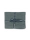 Zaros Tablecloth Cotton Anthracite 140x220cm