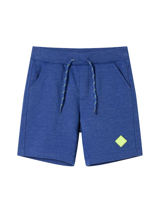 vidaXL Kids Shorts/Bermuda Fabric Blue Melange