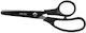 Milan Basic Children's Scissors for Crafts 13.4cm with Metallic Blade Black 1pcs