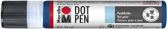 Dot Pen Marabu Spezielle Handwerksfarbe Blau 25ml