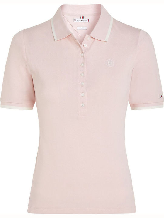 Tommy Hilfiger Women's Polo Blouse Pink