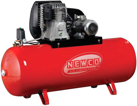 Newco Dreiphasig Luftkompressor mit Leistung 7.5hp und Lufttank 500Es 68026