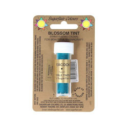 Χρώμα Σκόνη Γαλάζιο Peacock Blue 7ml Sugarflair