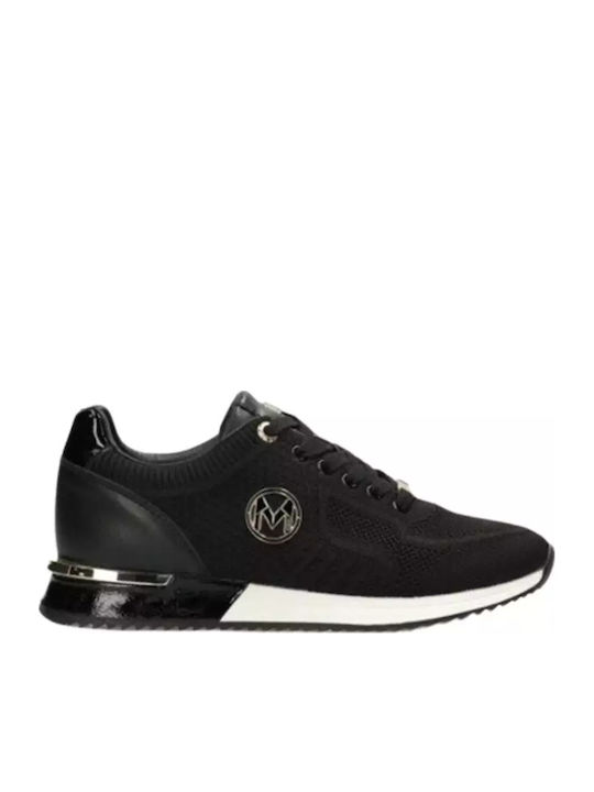 Mexx Gitte Glitter Damen Sneakers Schwarz