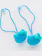 Kids Hair Tie Kitty Blue
