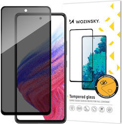 Wozinsky Glass Privacy Full Face Tempered Glass Μαύρο (Galaxy A53)