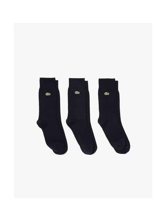 Lacoste Ανδρικές Κάλτσες Black 3Pack