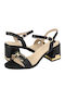 Serva Leather Sandals Black