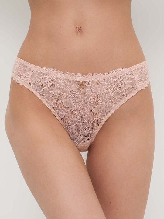 Emporio Armani Γυναικείο Brazil με Δαντέλα Nude