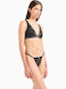 Γυναικείο String με Δαντέλα Black