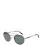 Funky Buddha Sunglasses with Silver Frame and Silver Polarized Mirror Lens FBS2057/005