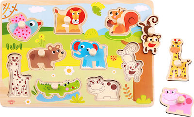 Puzzle pentru Copii Animal 10buc Tooky Toys