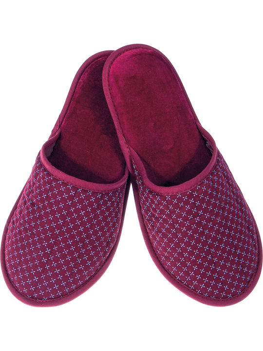 Amaryllis Slippers Papuci bărbați iarna Burgundy