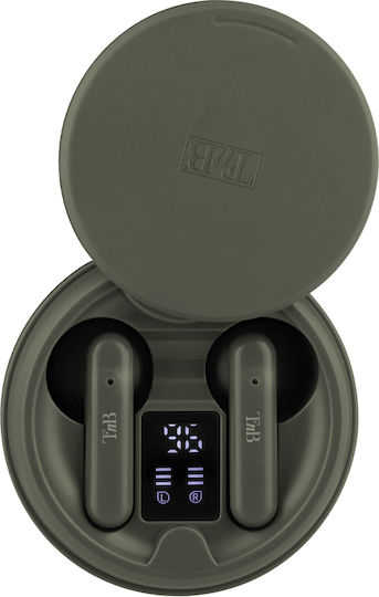 T'nB Shiny 2 In-ear Bluetooth Handsfree Earphones with Charging Case Green