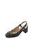 Ragazza Leder Pumps Schwarz