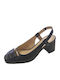 Anatomic Leather Black Heels