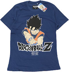 Toei Animation T-shirt Dragon Ball Navy Blue Cotton