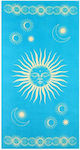 Aquablue Beach Towel Light Blue 76x152cm.