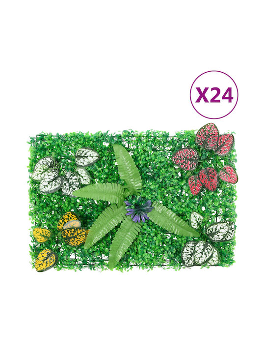 Decorative Artificial Flower Green 60cm 24pcs vidaXL