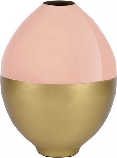 Capolavoro Vază Metalică Roz Φ24xÎ30,5cm