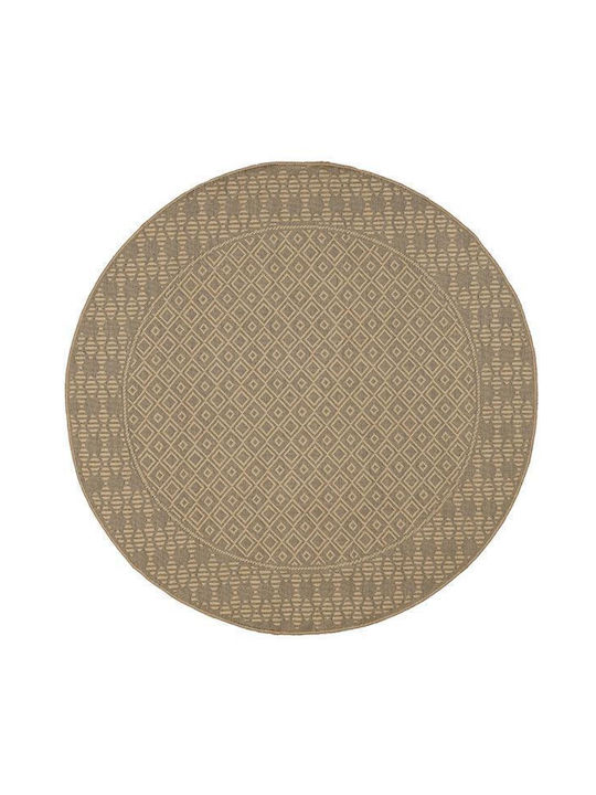 Newplan Sahara 082a Rug Round Summer from Jute Rotunda