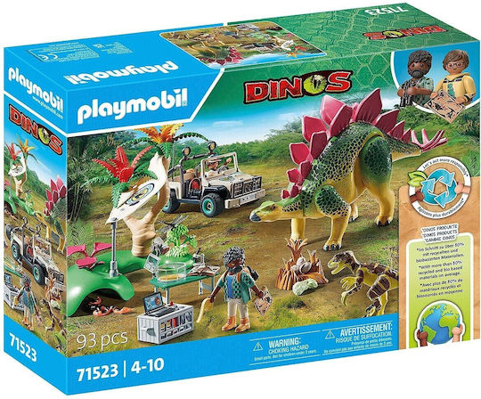 Playmobil Dinos Research Center With Dinosaurs for 4-10 years old