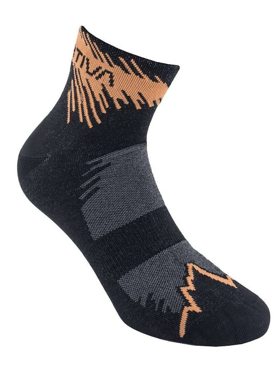 La Sportiva Fast Laufsocken Schwarz 1 Paar