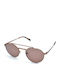 Funky Buddha Unisex Sunglasses with Gold Frame and Brown Polarized Lens FBS2057/001